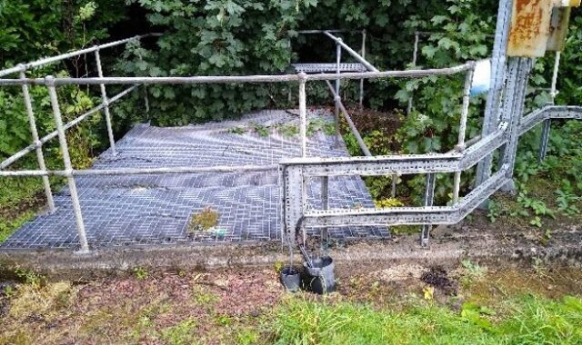 WGM Engineering projects - Hamilton - WWTW - Figure 2 - Existing Effluent platform