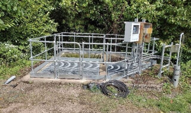 WGM Engineering projects - Hamilton - WWTW - Figure 3 - Final Effluent platform